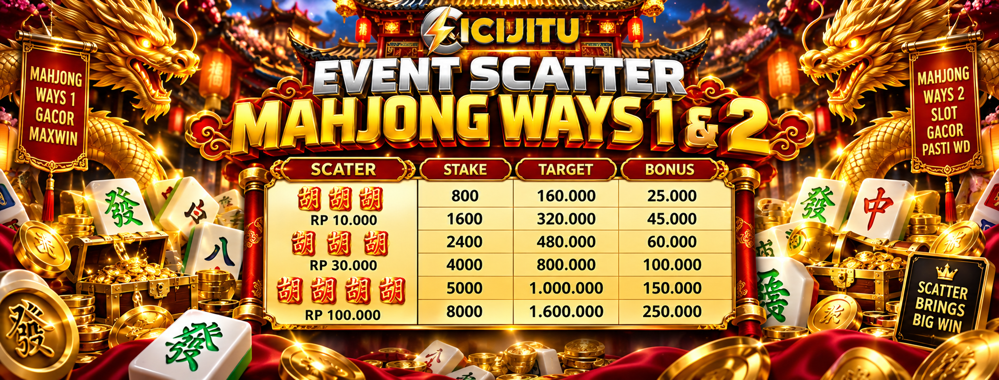 EVENT SCATER MJ 1/2
