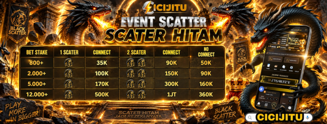 EVENT SCATER HITAM